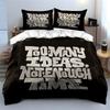 Bold text graphic design. Bedding sets Duvet cover sets Duvet covers Pillowcases(1 * Duvet Cover 2 * Pillowcases without duvet insert)