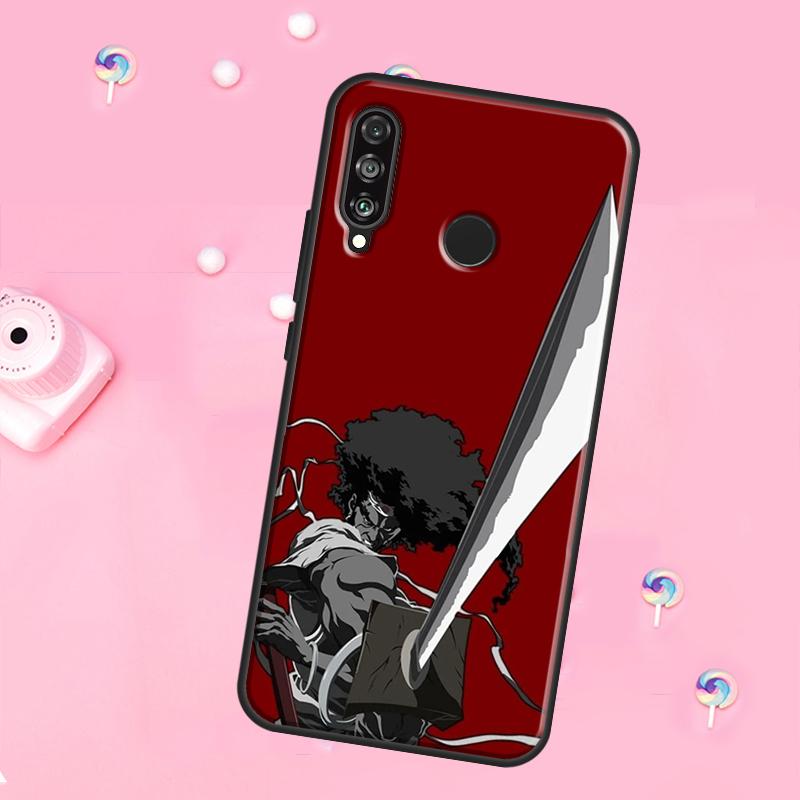 Samurai Fodral för Huawei Nova Y90 Y70 Y60 Y91 Y61 Y73 Y72 12s 12i 11i 8i 9 10 SE P40 Lite P60 P30 Pro