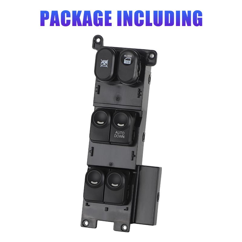93570-2L910 Front Right Driver Side Master Window Switch Button For Hyundai i30 FD 2007-2012 Hatchback Wagon 93580-2L010 RHD RHD