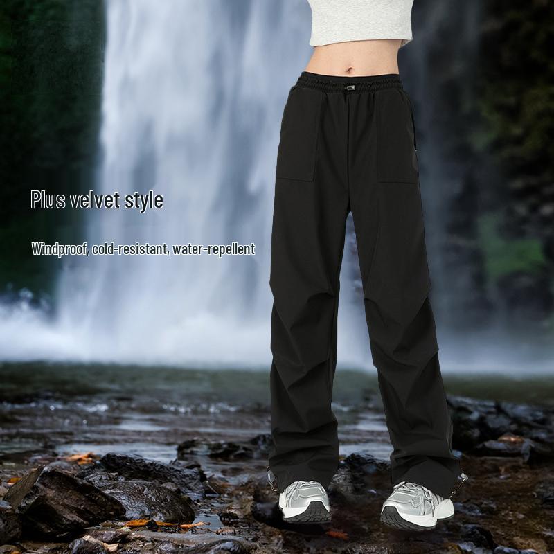 Women's Spring Waterproof Windproof Hiking Cargo Pants