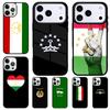 Tajikistan Flag Print Shockproof Phone Case for iPhone 17 Air 16e 15 11 12 14 13 Pro Max Cover Coque