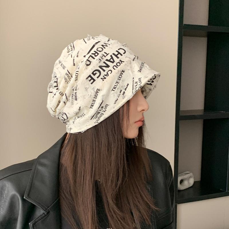 Hip Hop Beanies Hats For Men Women Autumn Winter Thin Bonnet Gorras Unisex Streetwear Beanie Loose Style Hats