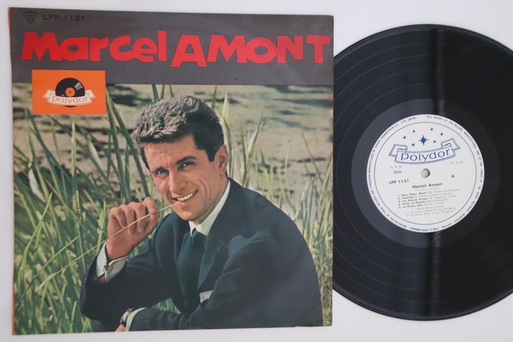 10inch Record MARCEL AMONT - Marcel Amont LPP1121PROMO POLYDOR Japan Pop Used