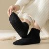 Autumn Winter Non-Slip Coral Floor Socks Carpet Sleep Slippers Indoor Home Short Sock Women Thick Warm Socks