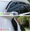 4 Pcs Window Visor Vent Rain Guards Universal Car Acrylic Fender Vents Protector Cover Strips For 2018 2025 Toyota Camry 8th