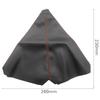 PU Leather Gear Stick Shift Gaiter Boot Cover Manual Gear Shift Boot Cover Shift Collar Boot Dust Cover Car Decor Accessories