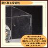 Ideamall Acrylic Display Case, Collection Case, Figure Display Case, 10cm Tall, Transparent (15x15cm)