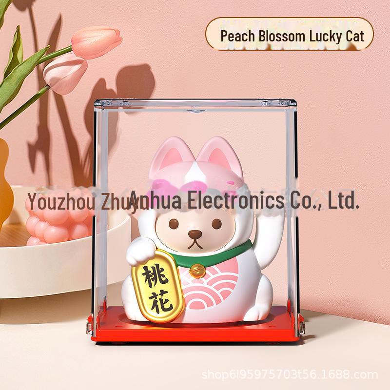 

Миниатюрная 2-дюймовая игрушка в виде счастливого кота на солнечной батарее — идеальный предмет коллекционирования для домашнего декора или открытия магазина