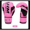 Erwachsene Boxhandschuhe Muay Thai Kickboxen Training Kampfsport PU-Leder Pratzen 6-14oz