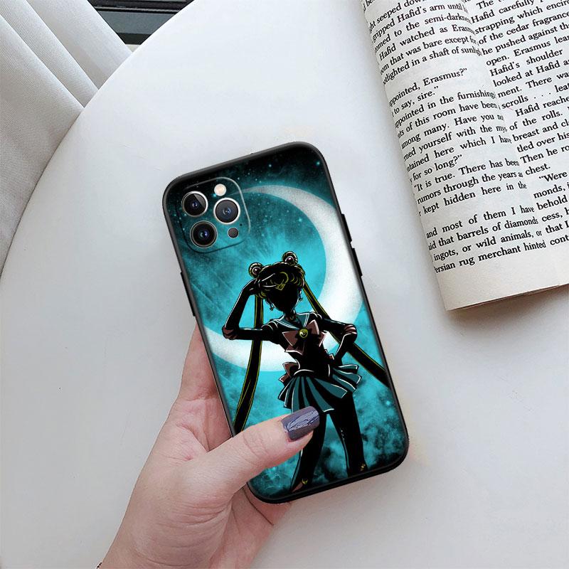 S-Sailors-wallpaper M-Moon Phone Case for Samsung Galaxy S20 S21 Ultra FE Plus A26 A30 A30S A31 A52 A42 A50 A50S