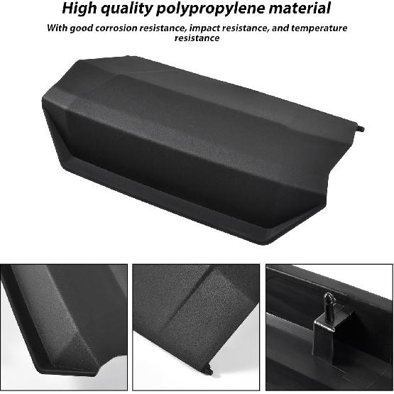 SAUTVS Center Dash Storage Lid for RZR XP 1000/Turbo S/RZR Trail, Center Compartment Storage Box Cover for Polaris RZR XP 1000/RZR XP Turbo/RZR Trail