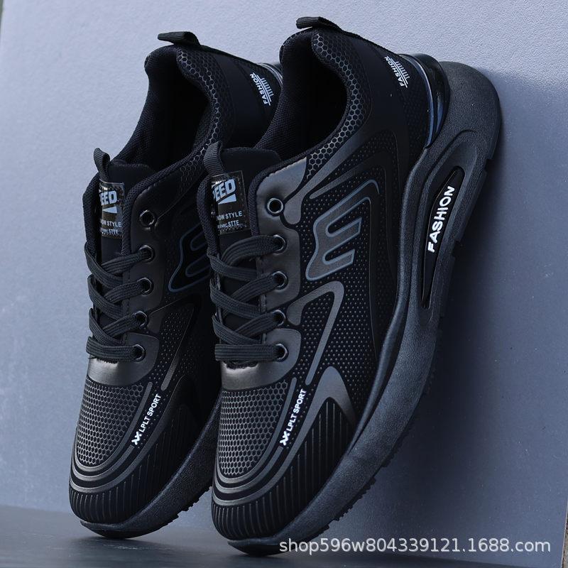 

Мужская обувь осень и зима новые кожаные водонепроницаемые спортивные туфли модная повседневная обувь универсальные нескользящие износостойкие дезодорирующие кроссовки 44