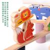 Shinse Building Blocks Balance Game Stringing Toy Stacking Montessori Toy Wooden Educational Toy Concentration Finger Training Early Development
