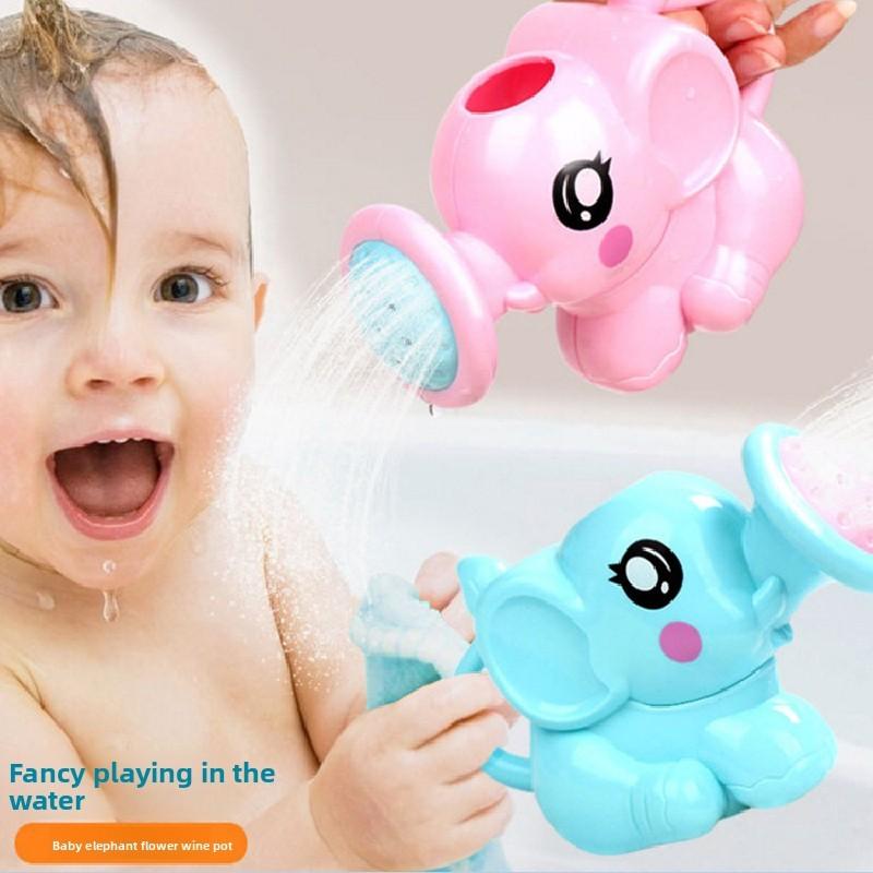 Childrens Elephant Shower Toy With Water Spray For Bath Time Fun And Sensory Development