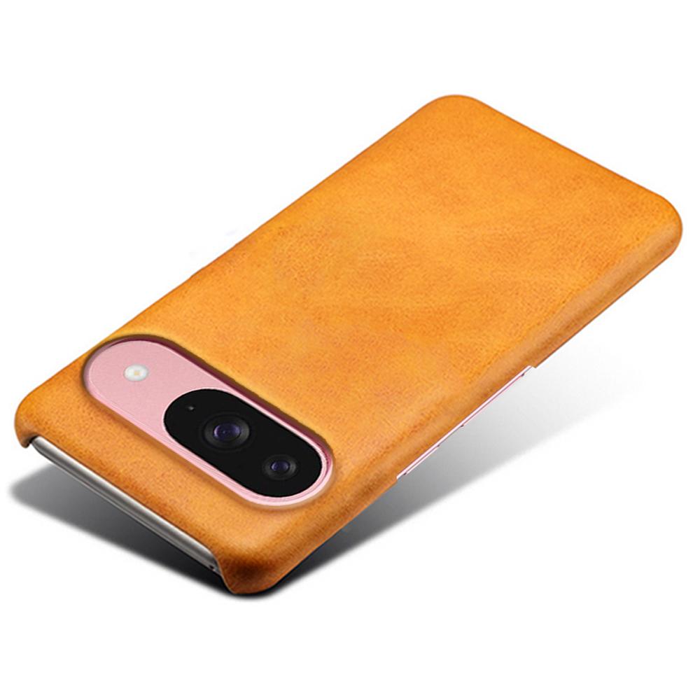 For Google Pixel 10/10 Pro Case Calf Texture PU Leather Hard PC Protective Phone Cover