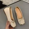 Small Inner Height Increase Women's Shoes Summer New Shoes with Skirt Temperament Ballet Single Shoes Outer Wear Autumn