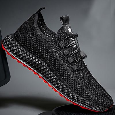 Autumn Casual Men's Shoes Fashionable Fitness Shoes Breathable Mesh Trendy Men's Shoes Sports Style Single Shoes Student Running Shoes