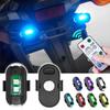 4X LED-uri de la distanță RGB Lumină de avertizare anti-coliziune Mini lumină de semnal magnetică Lampă stroboscopică pentru dronă Indicator de 7 culori Lampă pentru motociclete