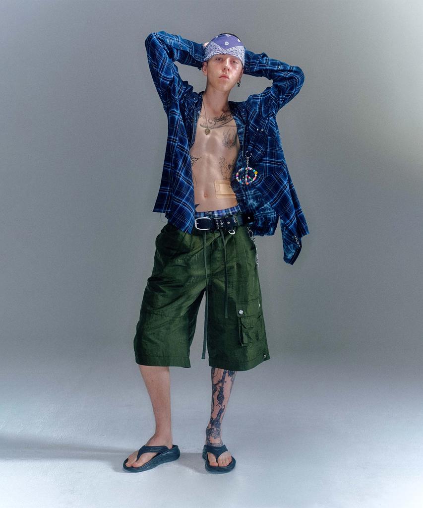 Beikeonteuakaibeu Erwin Cargo Bermuda Pants (2Color)