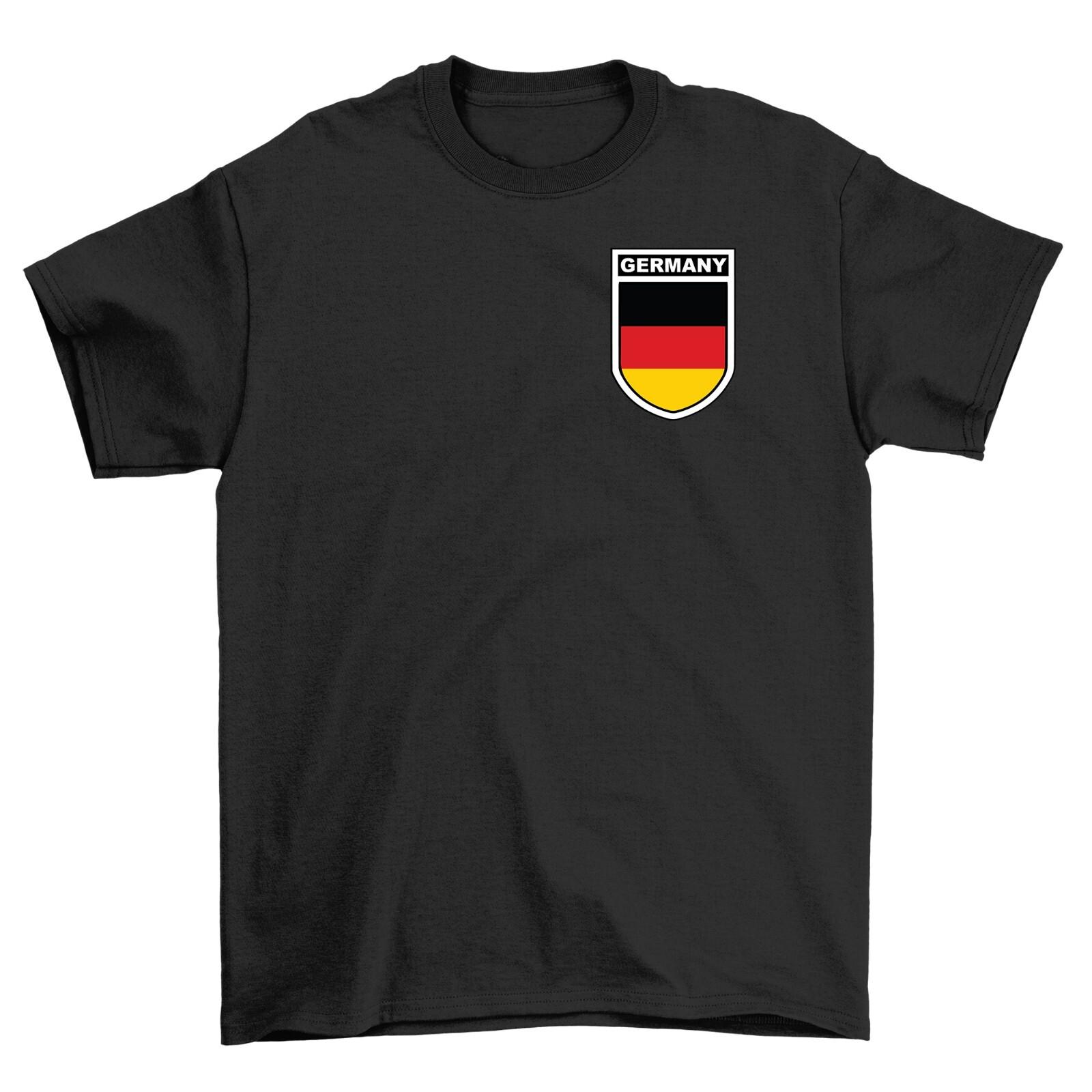 Germany Football Badge T-Shirt Mens Womens Tees Top, Men s Women s and Euro 2024 England Foot Ball S