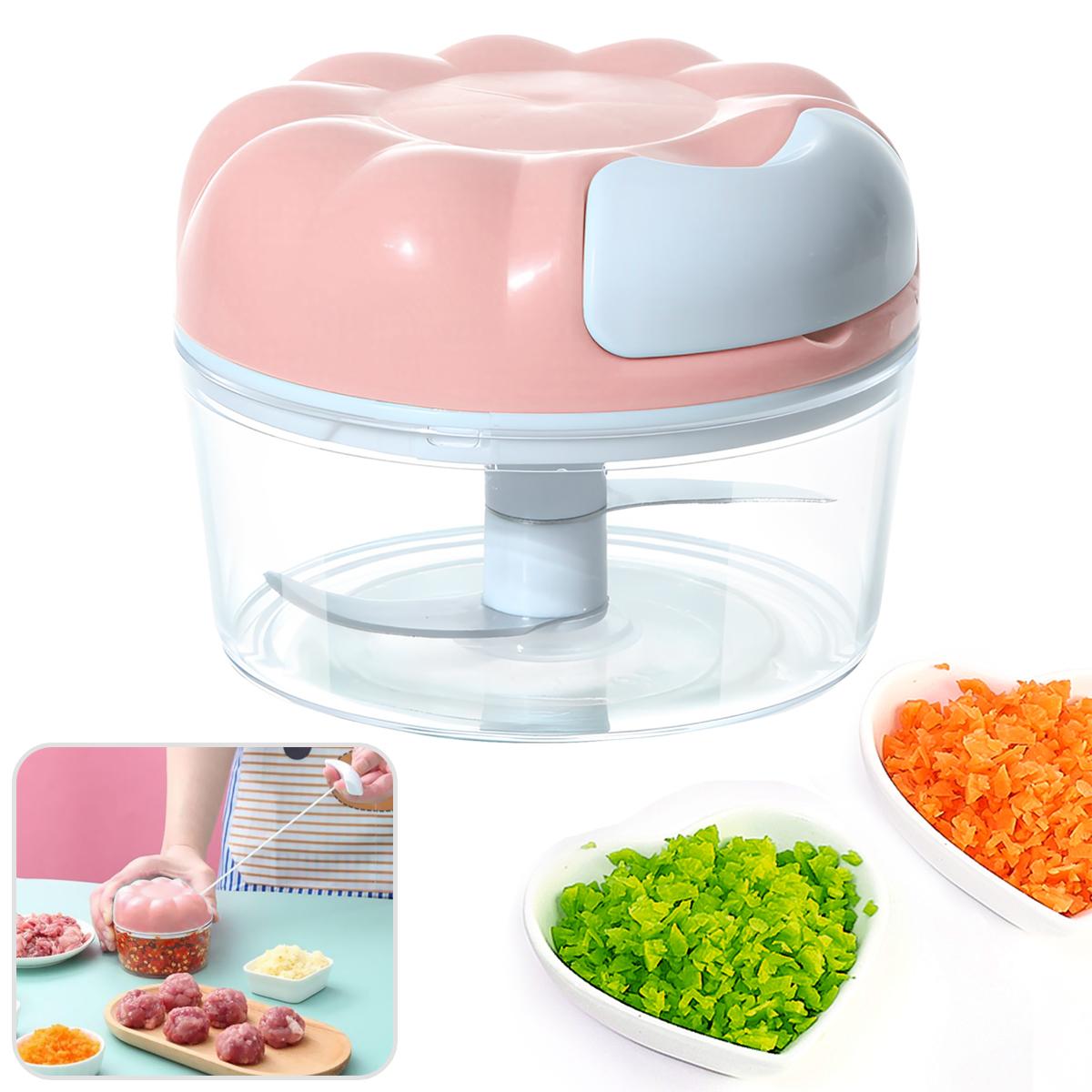 Small Garlic Masher, Manual Garlic Mashing Machine, Garlic Crusher, Pulling Garlic, Cutting Garlic, Household Use розовый