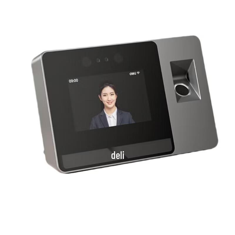 

Deli Smart Cloud Attendance Machine CN plug (adapter included)