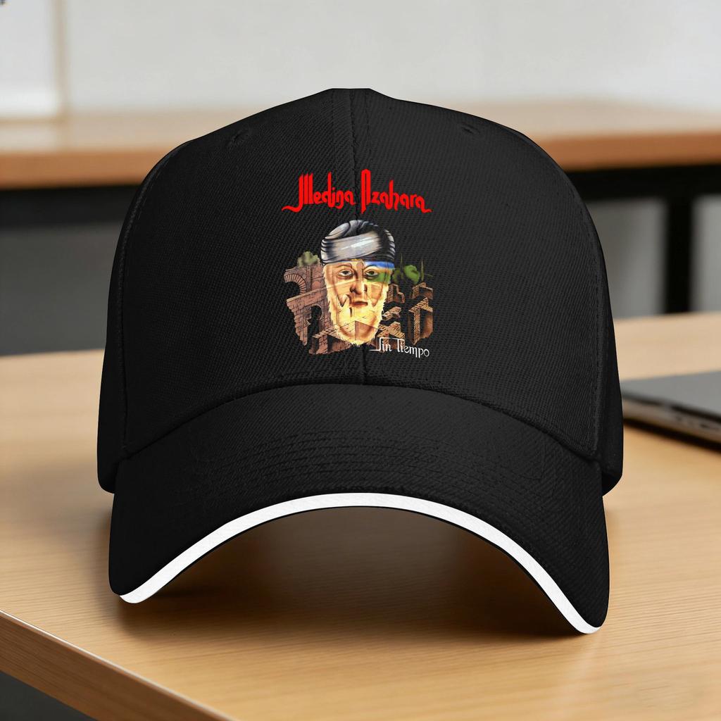 Spanish Rock Medina Azahara Baseball Cap y2k Cute Female Male Trucker Hat Sun-Proof Print Kpop Rock Baseball Caps Present