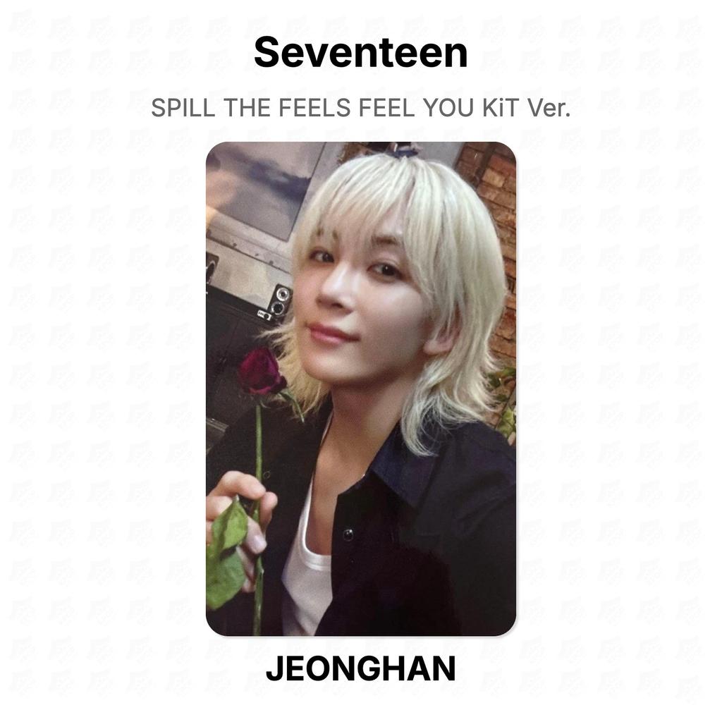 Seventeen SPILL THE FEELS FEEL YOU KiT Ver. Official Photocard