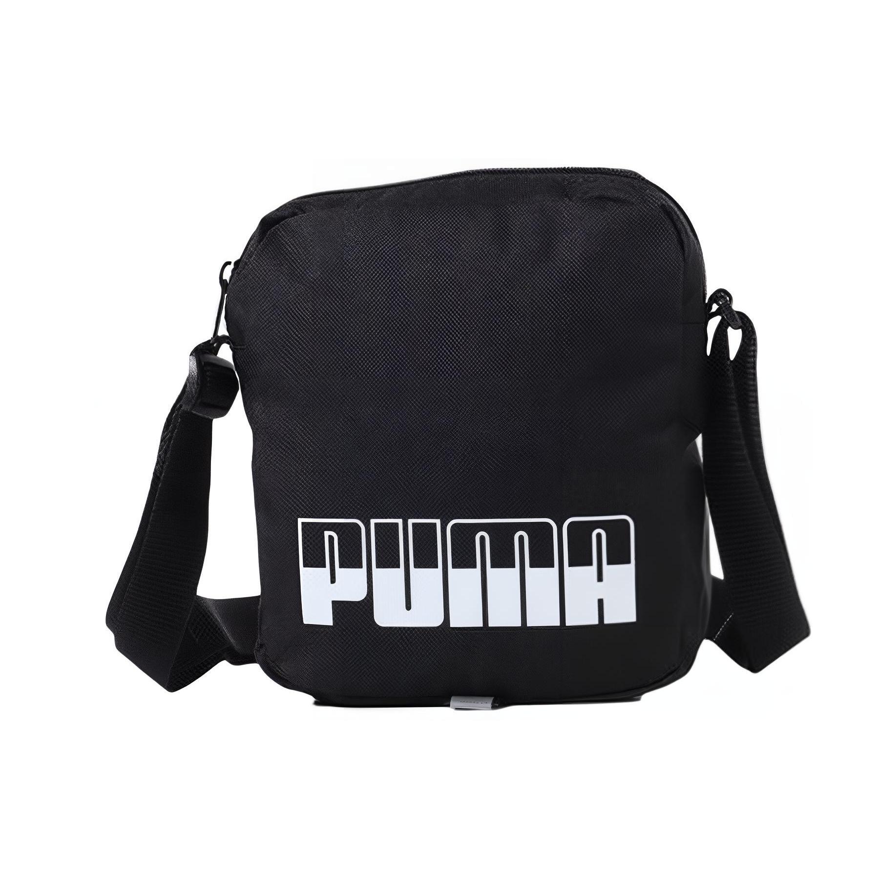 

New PUMA Polyester Portable Crossbody Bag Shoulder Bag Unisex Black 076061-01 16.5*11.4*21.6CM