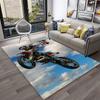 Off Road Motorrace Moto Tapijt Vloerkleed voor Huis Woonkamer Slaapkamer Bank Deurmat Decoratie, Kinder Speelkleed Antislip Vloerkleed