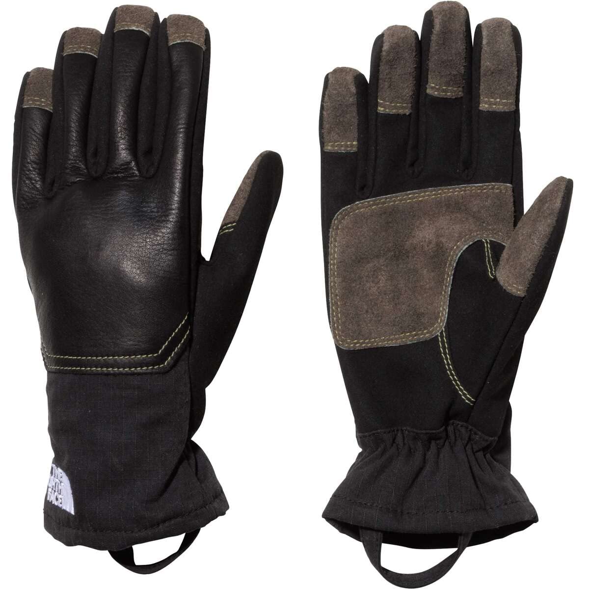 

The North Face Camping Work Flame Heat for Camping and Size M Gloves, Unisex, Retardant, Resistant, Heavy-Duty, Outdoors, Black/Weimaraner Brown,