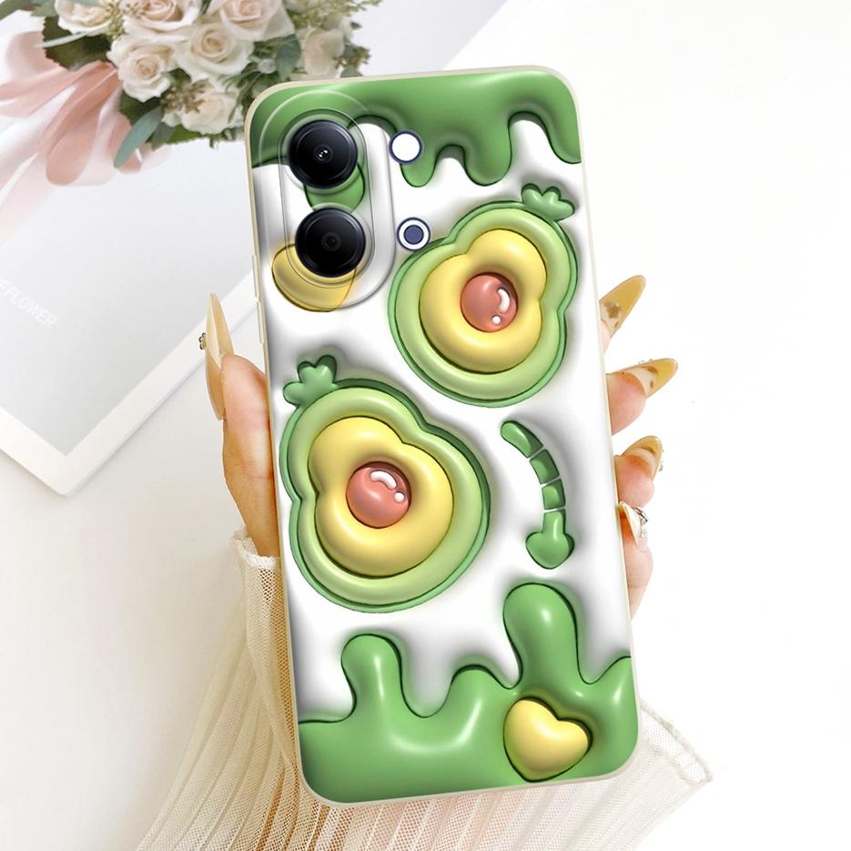 For Vivo Y05 4G Case Cute Dog Panda Cartoon Cover Shockproof Soft TPU Phone Case For Vivo Y11d Y 05 VivoY05 VivoY11d Fundas Bags