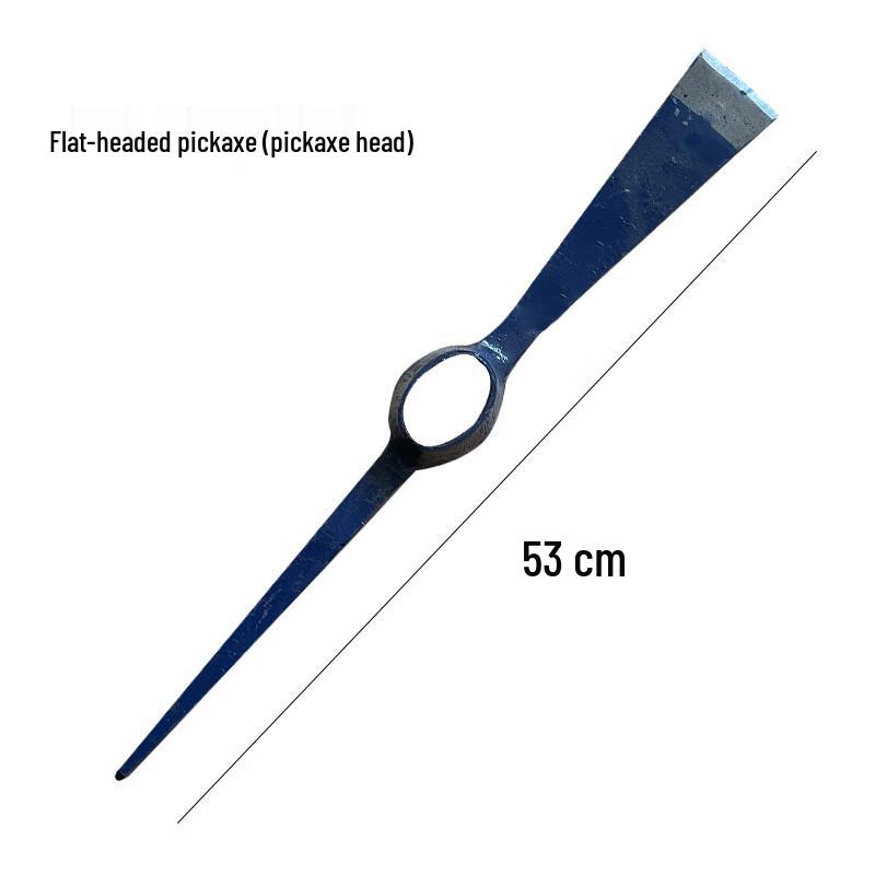 Heavy-Duty Forged Steel Pickaxe with Handle