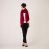 Cashmere Large Stole in Gift Wine 70x200cm [Pashmina Collection] 100% Box, Red,
