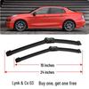 Compatible with Lynk & Co 03 Type Jin PRO Wiper Blade, Bone-Free Rubber Strip, Original Car Wiper Accessories.