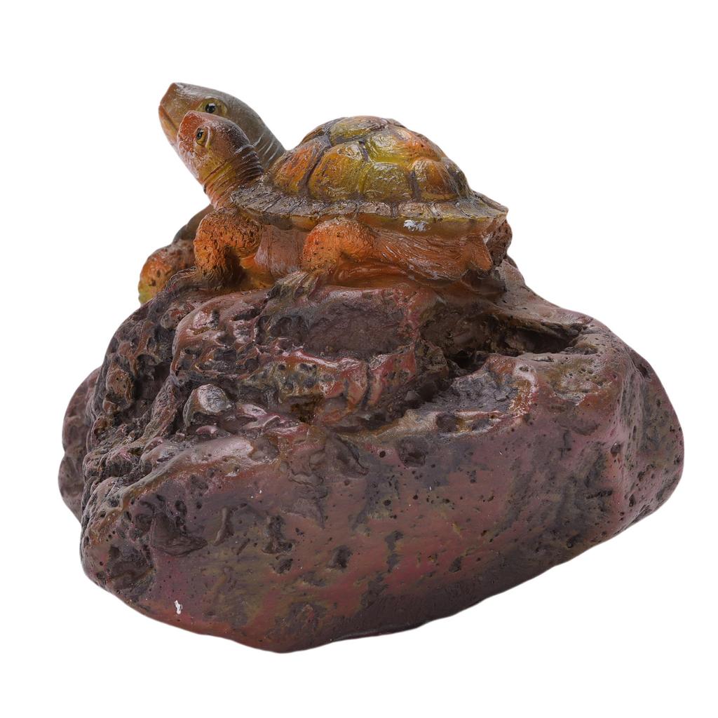 2 Tortoise Ornament Resin Tortoise Decoration Statue for Living Rooms Studies Offices