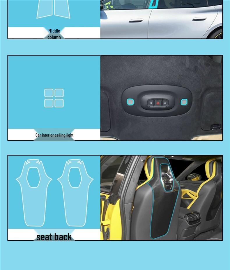 Xiaomi SU7 Ultra Dashboard Screen Protector - Tempered Interior Film for Navigation Control