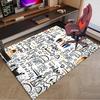 Friends Show Elements Carpet, Chair Rug,Rug for Office Bedroom living rooms, Doormat decor Fan Gift Christmas Gift