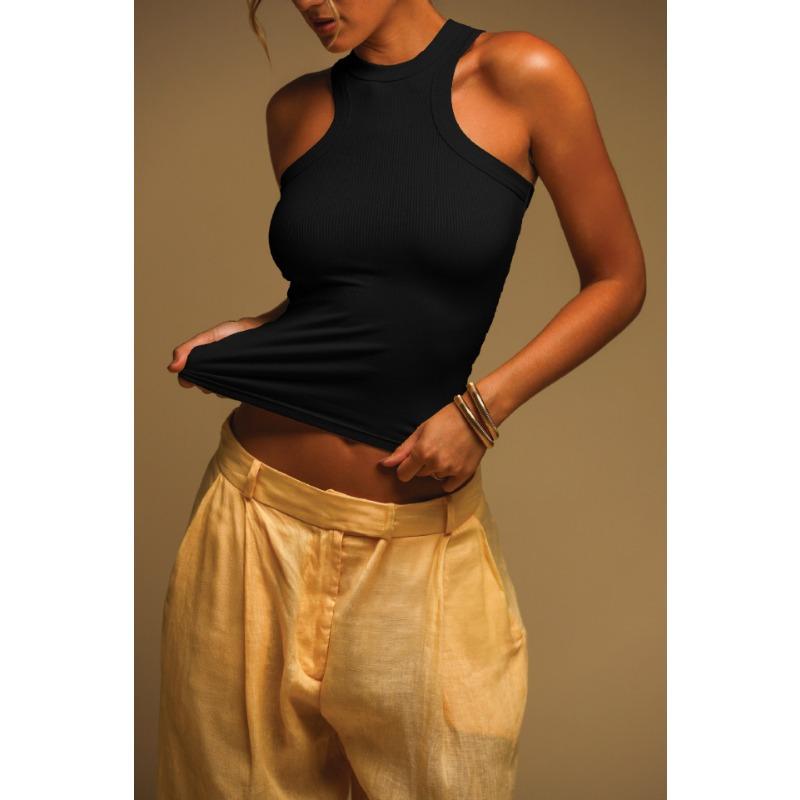 Sports Fitness Yoga Vest T-shirt Tops Women's Summer