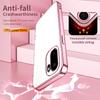 For Samsung Galaxy S26 Ultra Magnetic Case Kickstand TPU PC Clear Phone Back Cover with Wrist Strap