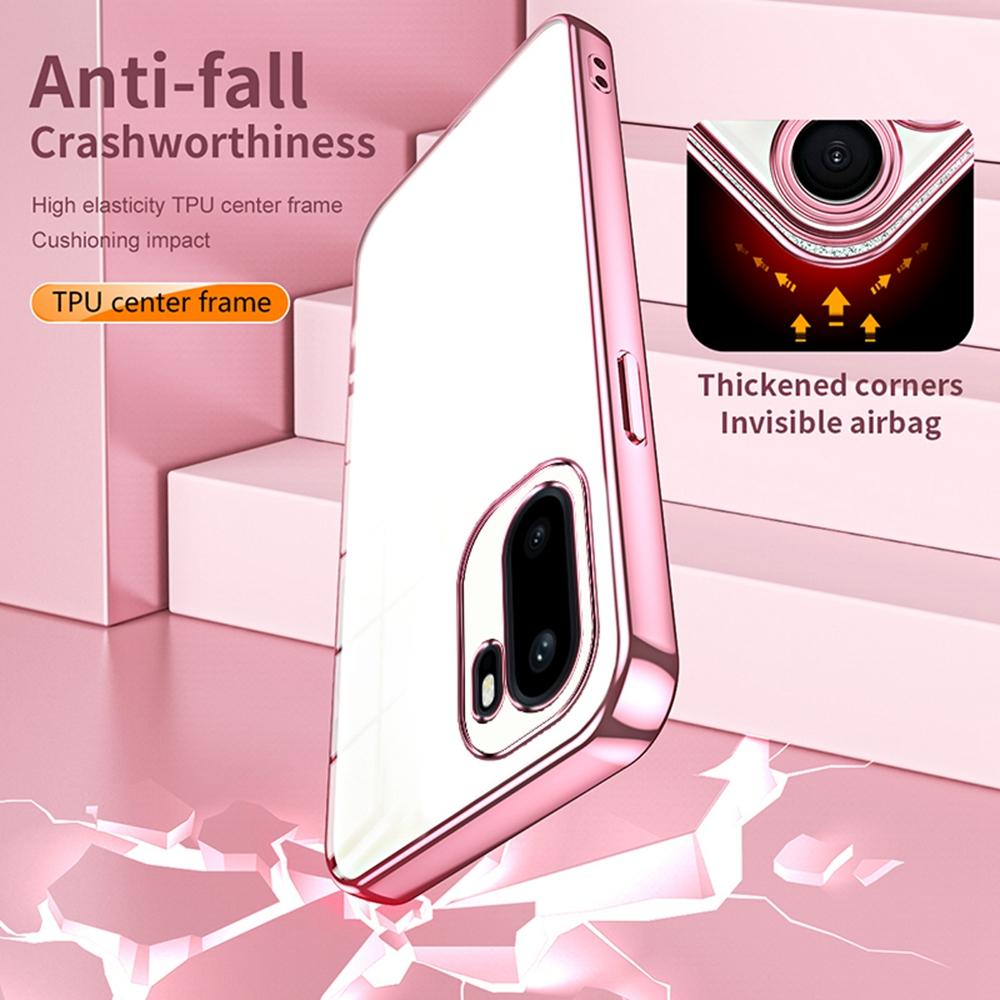 For Samsung Galaxy S26 Ultra Magnetic Case Kickstand TPU PC Clear Phone Back Cover with Wrist Strap