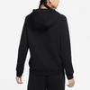 Nike Sportswear Rally Large Logo Print Knit Hoodie Women Hoodies Black CU1507-010