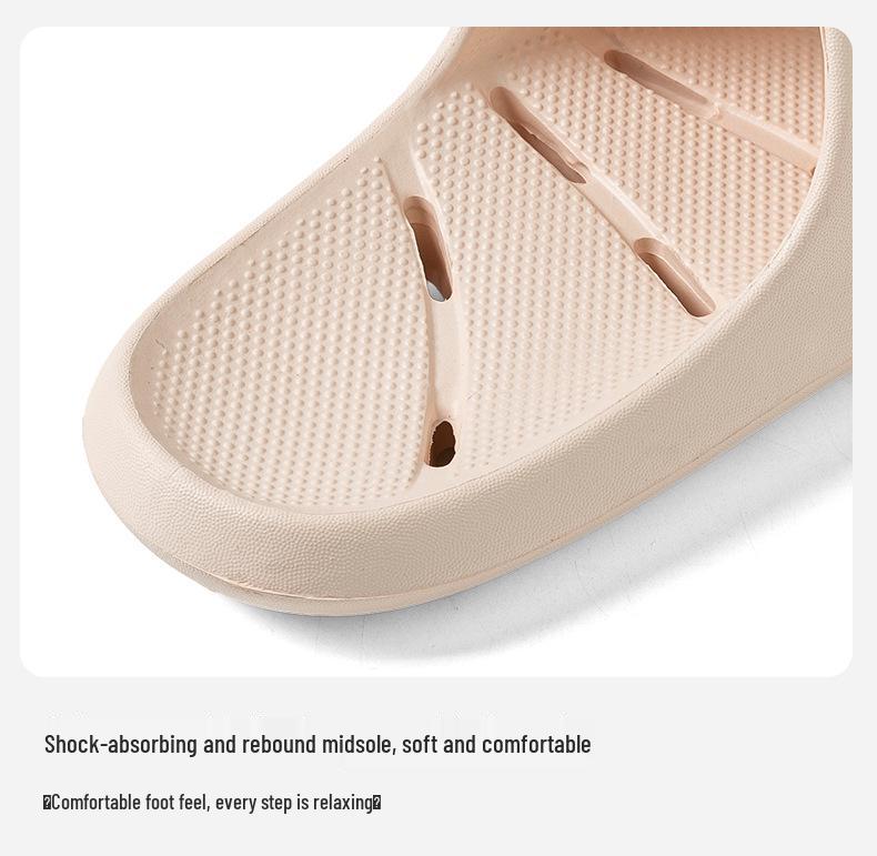 Puxi Flowing Clouds EVA Non-slip Quick-dry Odorless Indoor Shower Slippers