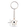 Creative Design Star Moon Astronaut Couple Keychain Sweet Romantic Jewelry Backpack Pendant