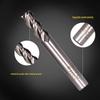 SUP0 HSS Carbide End Mill, Three-Flute, 3.0-25.0mm