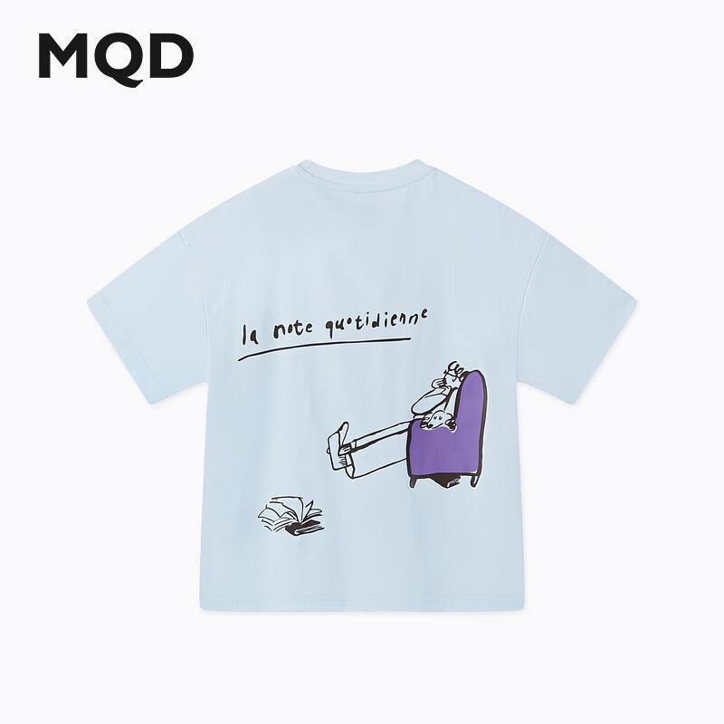 MQD Kids  Summer Letter Print T-Shirt 110