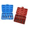 Adattatore per Presa 10 Pezzi XZN a 12 Punte Spline Tripla Square Bit Socket Set Anti-manomissione
