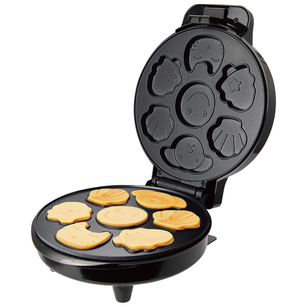 Electric Waffle & Sandwich Maker with Animal Cake Function - Perfect for Breakfast
