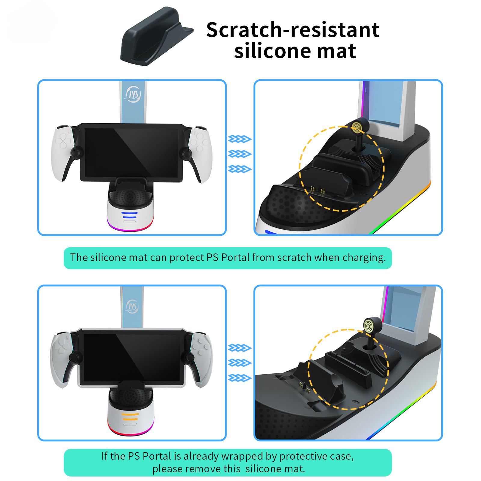 Для PlayStation PS5 Portal Remote Player Зарядное устройство для док-станции Гарнитура — фото 3