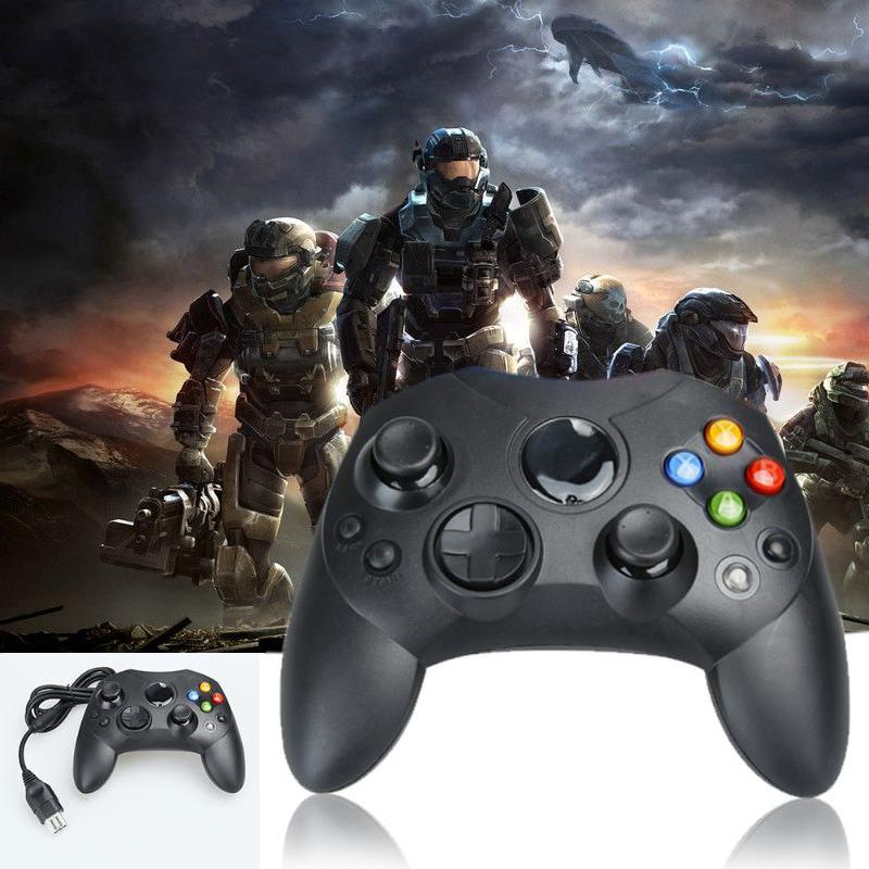 Wired Xbox Controller Gamepads for Microsoft XBOXes Old OG Generation Console Wired Joystick Game Controller Gamepad Joypad